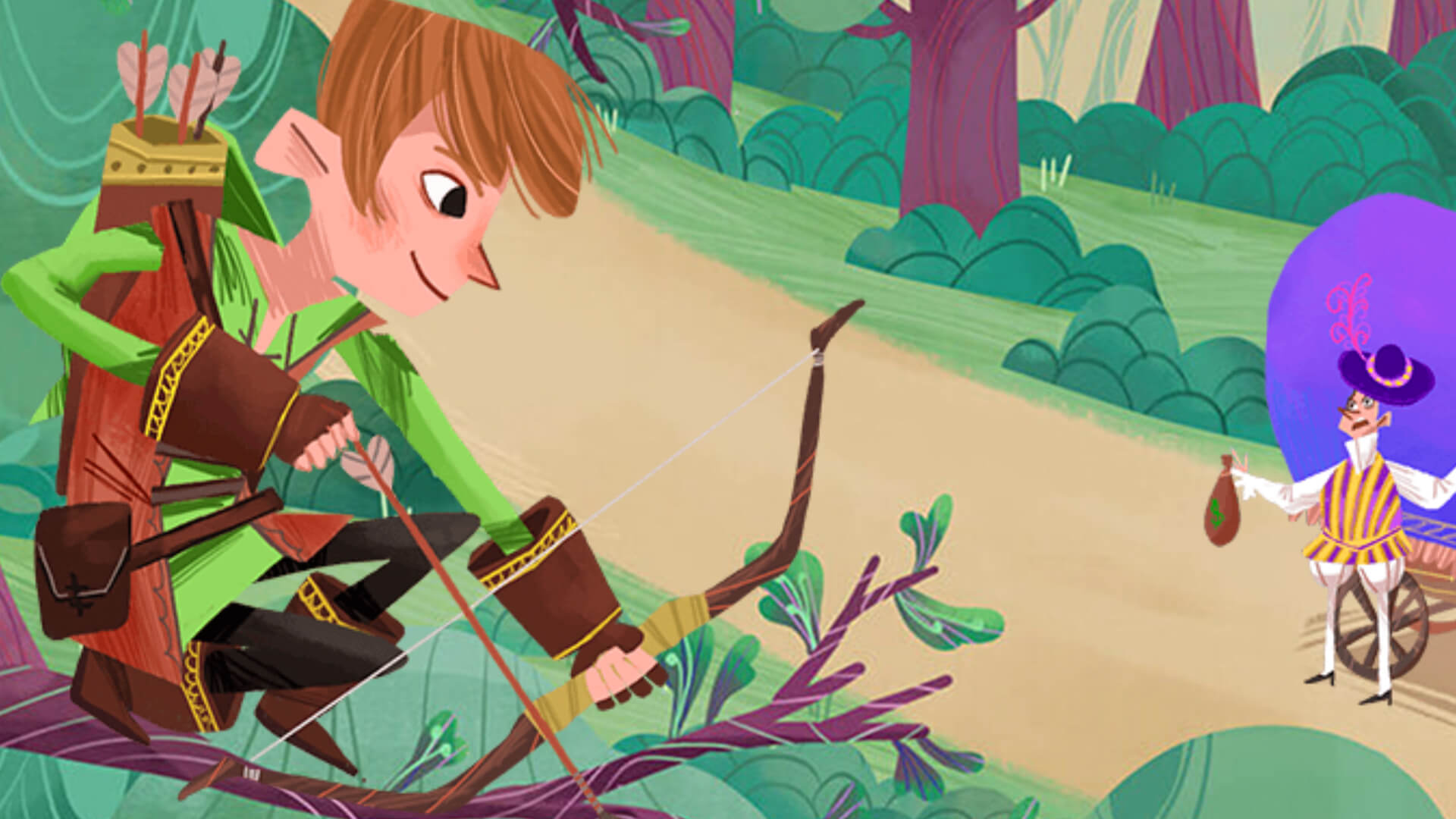 Imagen de Robin Hood: cuento interactivo